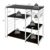 Home Kitchen Baker's Rack Microwave And Food Industrial Shelf