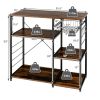 Home Kitchen Baker's Rack Microwave And Food Industrial Shelf